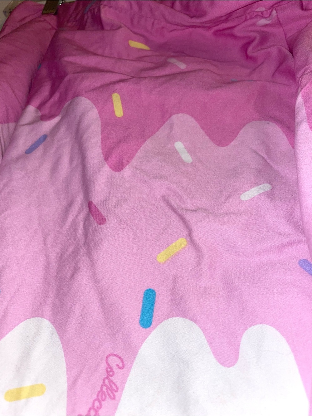 Collectif Ice Cream Sprinkles Novelty Skirt XL (Fits L) - Picture 4 of 4